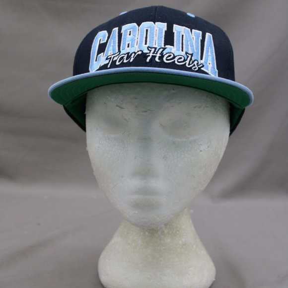 North Carolina Tar Heels Hat (VTG) - Block Script by Top of the World- Snapback - Picture 1 of 10